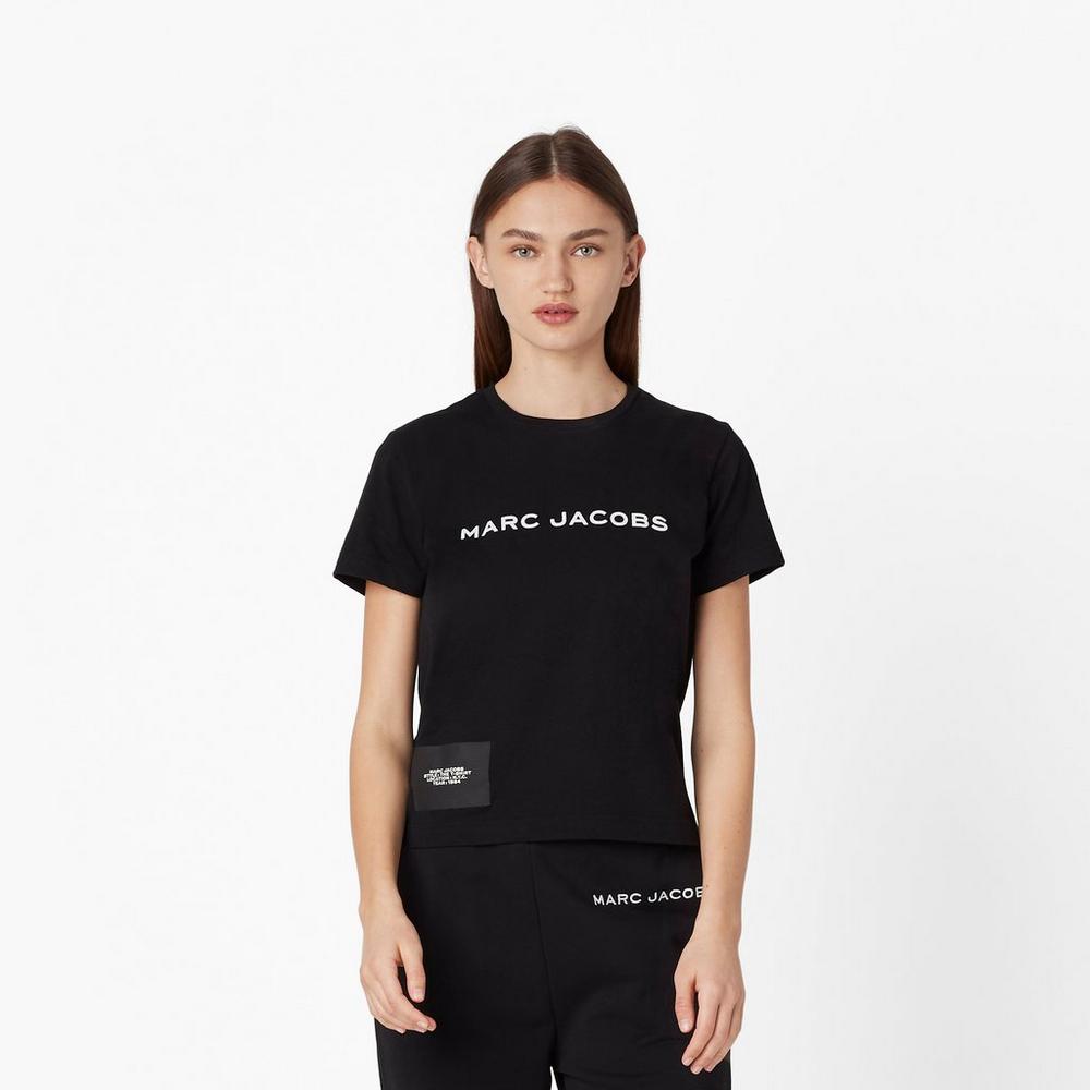 Camiseta Marc Jacobs T-Shirt Mujer Negras | IPFR-58037