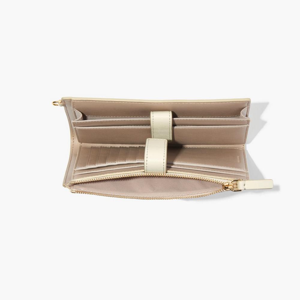 Carteras Grandes Marc Jacobs J Marc Phone Wristlet Mujer Blancas | HNSG-87410