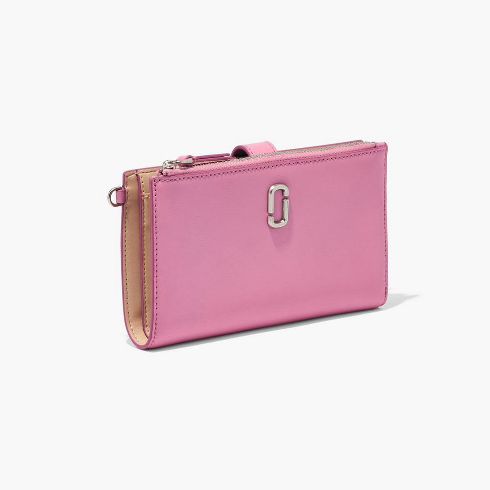 Carteras Grandes Marc Jacobs J Marc Phone Wristlet Mujer Rosas | OJAF-68140