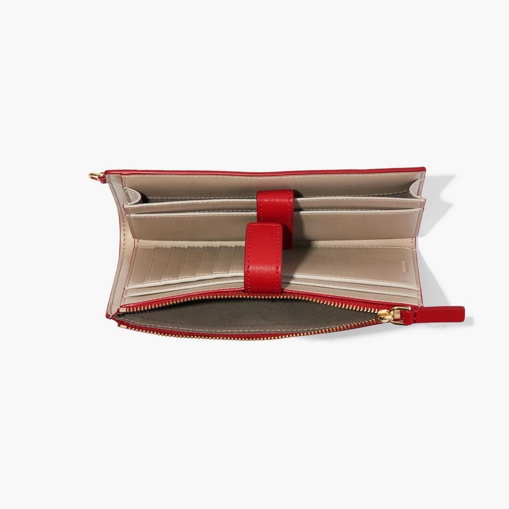 Carteras Grandes Marc Jacobs J Marc Phone Wristlet Mujer Rojas | ZLUY-59143