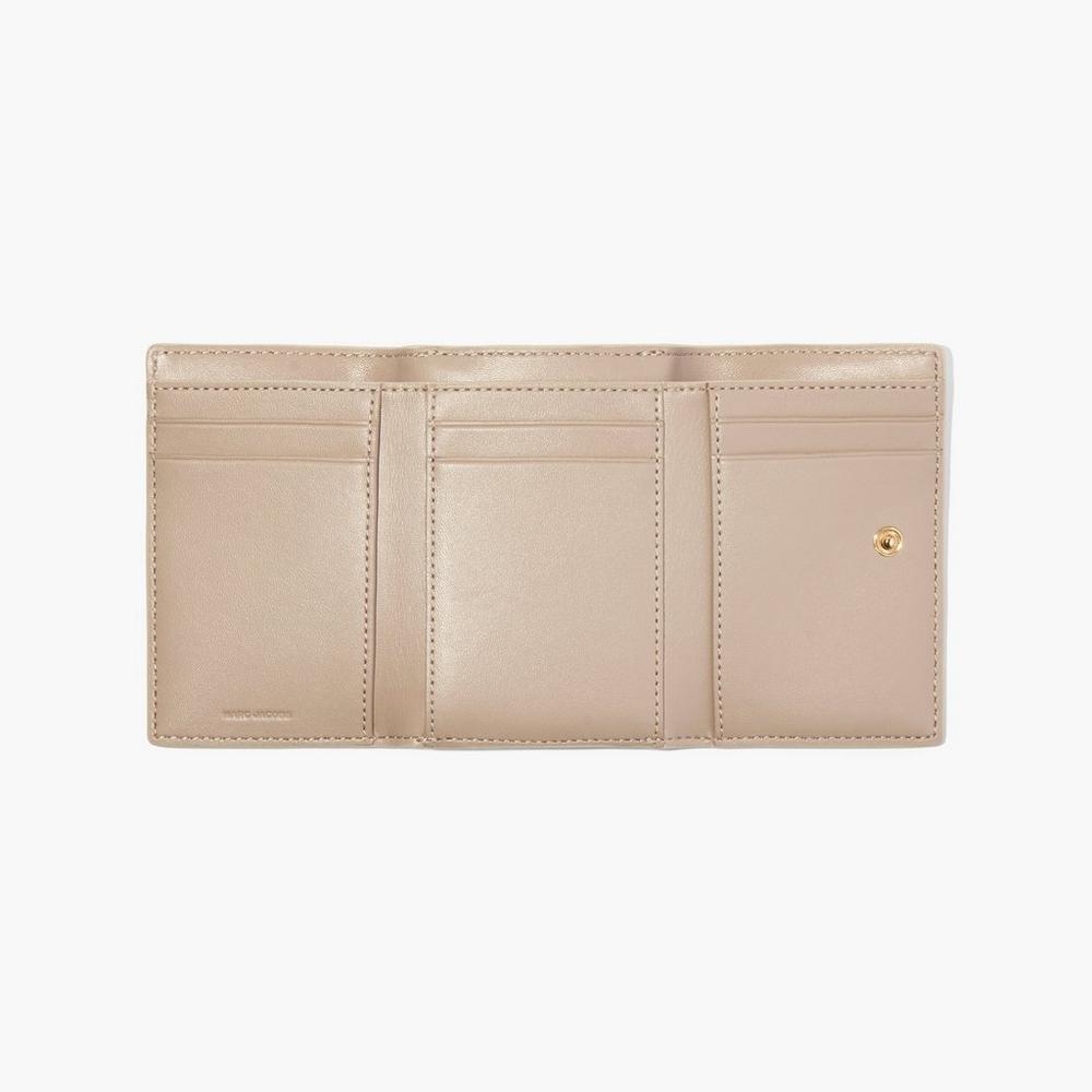 Carteras Grandes Marc Jacobs J Marc Trifold Mujer Blancas | COWN-14970