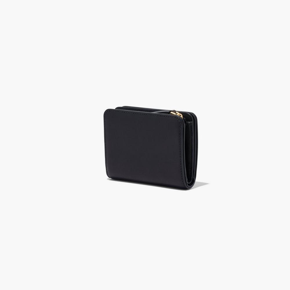 Carteras Pequeñas Marc Jacobs J Marc Mini Compact Mujer Negras | ORFM-79368