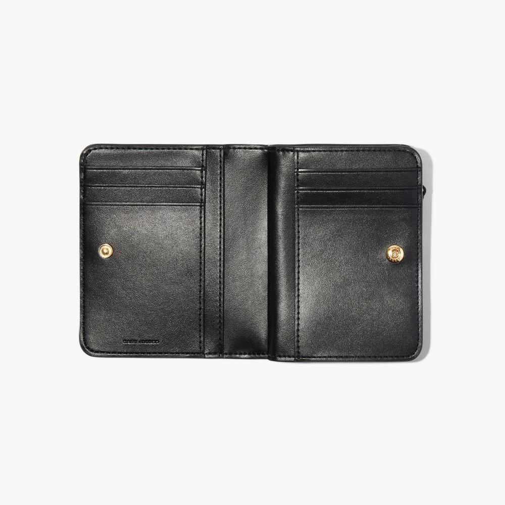 Carteras Pequeñas Marc Jacobs J Marc Mini Compact Mujer Negras | ORFM-79368