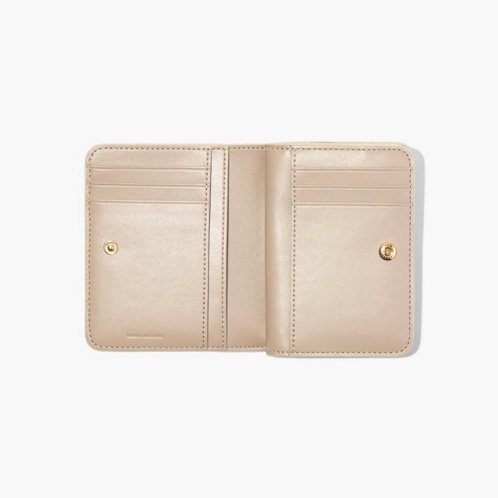 Carteras Pequeñas Marc Jacobs J Marc Mini Compact Mujer Blancas | PCLH-53284