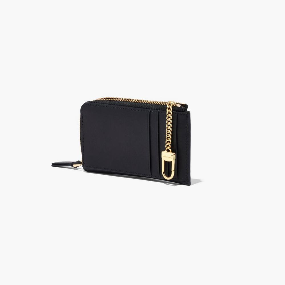 Carteras Pequeñas Marc Jacobs J Marc Top Zip Multi Mujer Negras | AEBU-20679