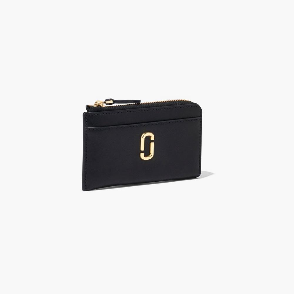 Carteras Pequeñas Marc Jacobs J Marc Top Zip Multi Mujer Negras | AEBU-20679