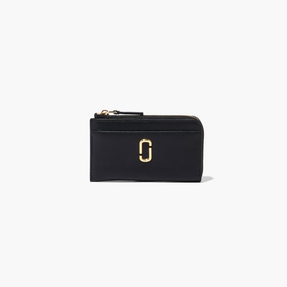 Carteras Pequeñas Marc Jacobs J Marc Top Zip Multi Mujer Negras | AEBU-20679