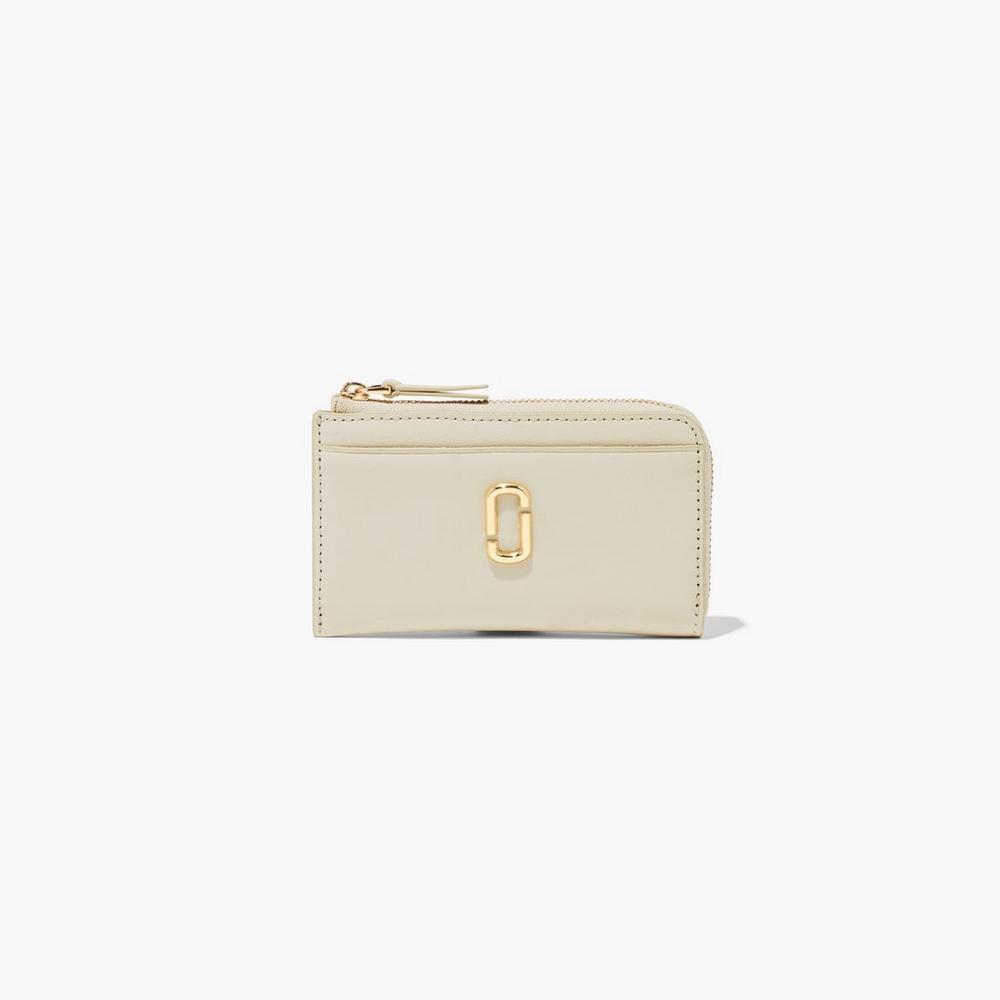 Carteras Pequeñas Marc Jacobs J Marc Top Zip Multi Mujer Blancas | RSQJ-39467