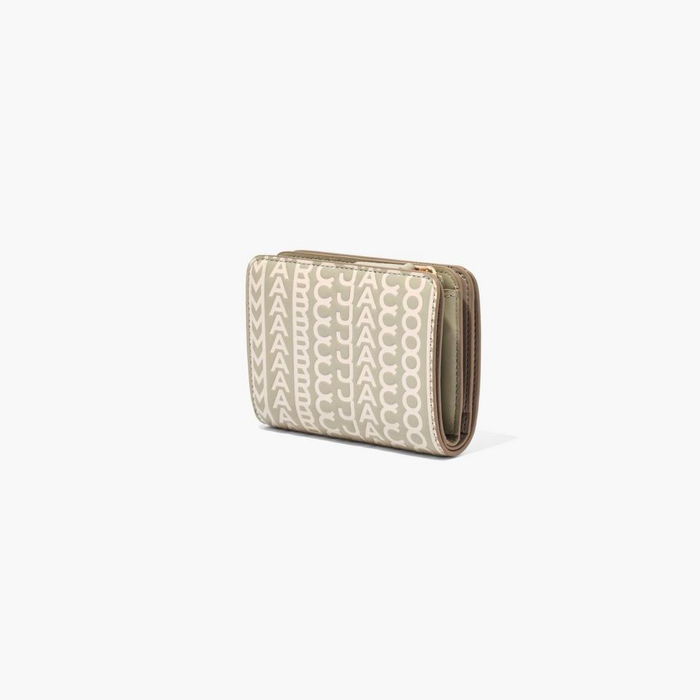 Carteras Pequeñas Marc Jacobs Mini Compact Mujer Kaki | QXGU-62078