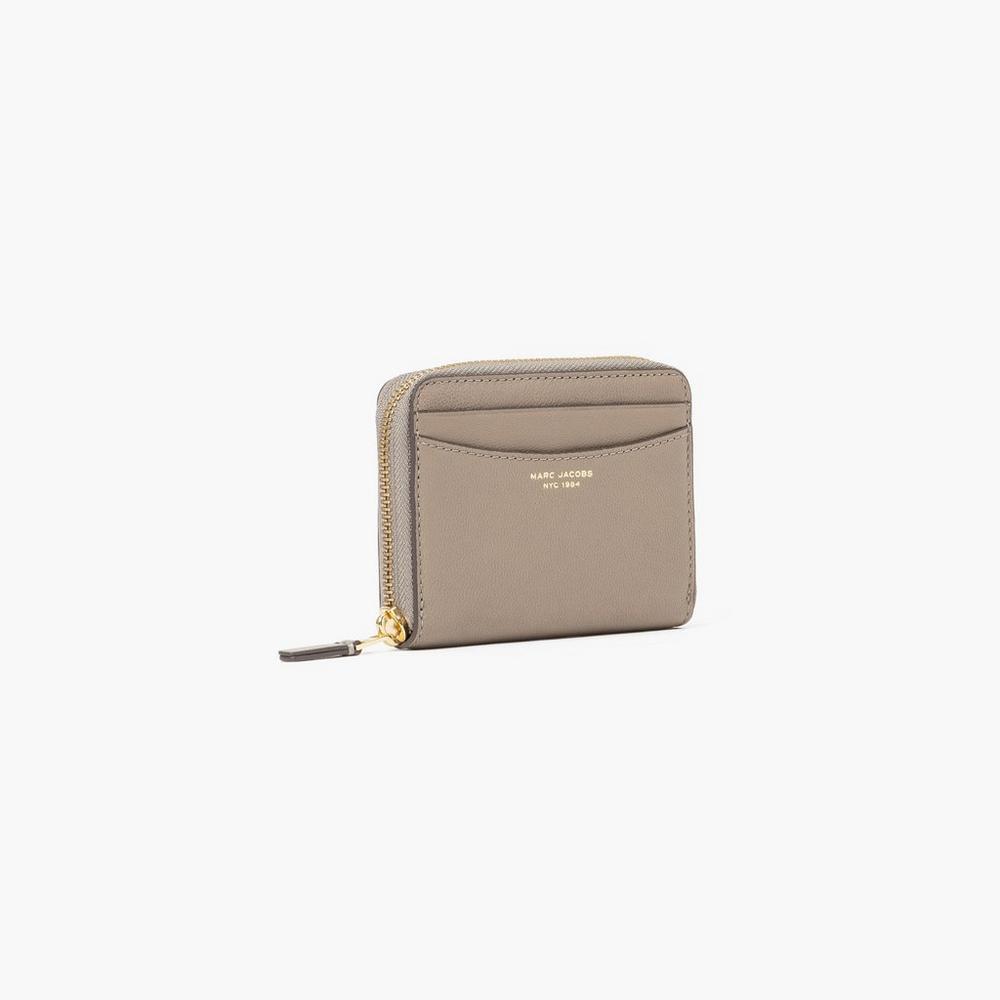 Carteras Pequeñas Marc Jacobs Slim 84 Zip Around Mujer Marrones | THJO-05816