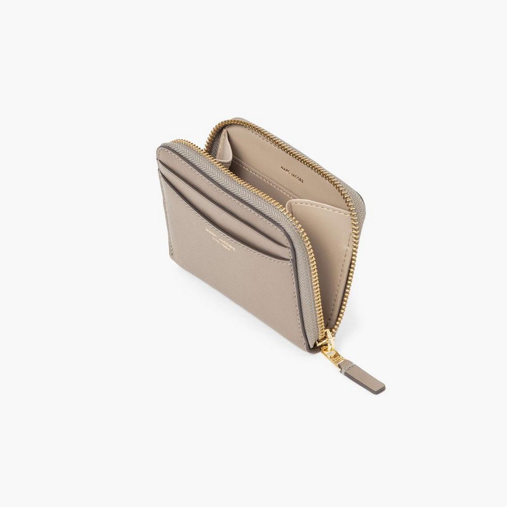 Carteras Pequeñas Marc Jacobs Slim 84 Zip Around Mujer Marrones | THJO-05816