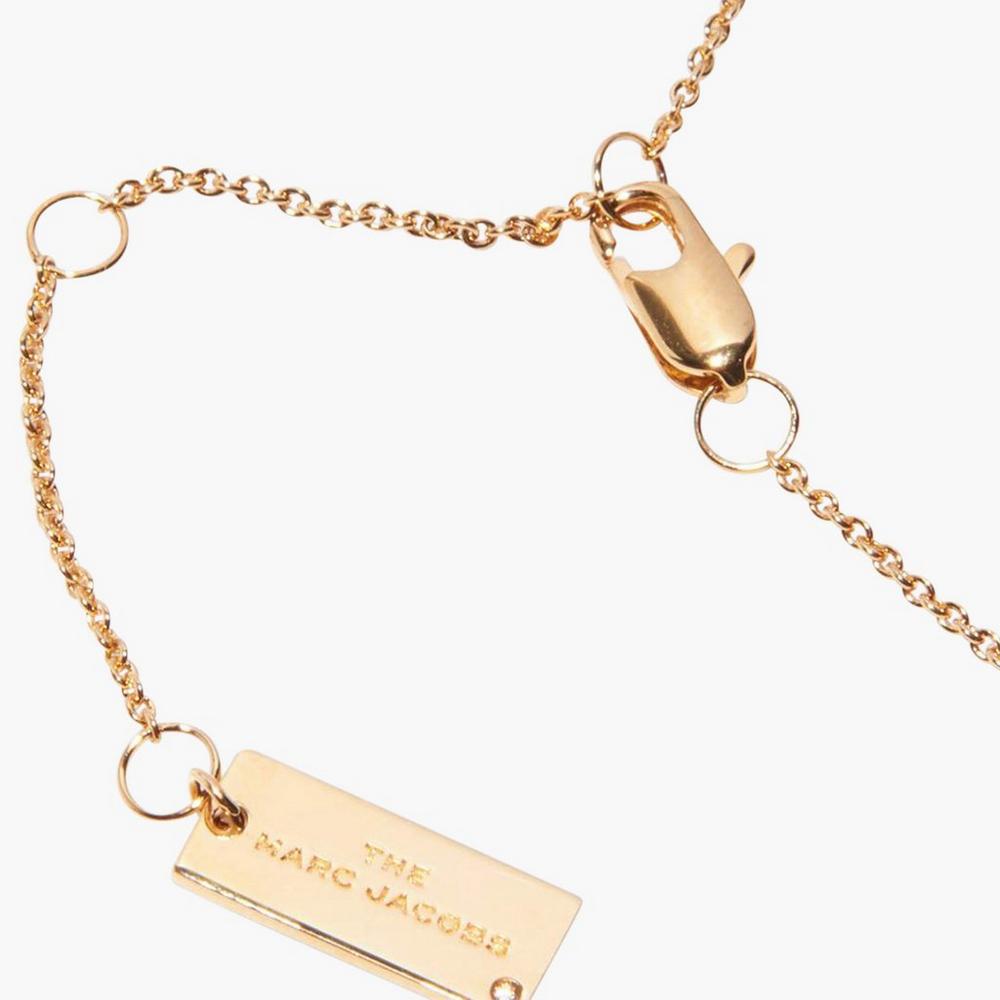 Collar Marc Jacobs Medallion Pendant Mujer Negras Doradas | DJRE-96430