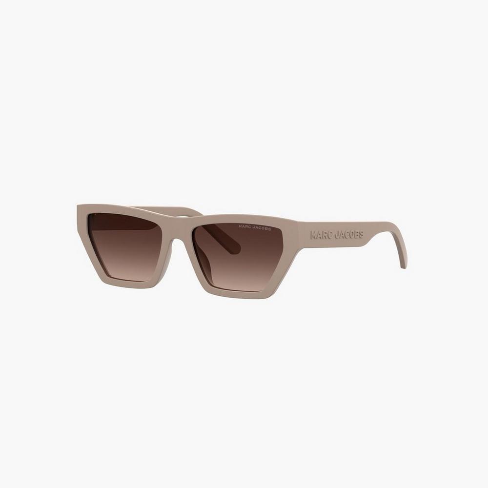 Gafas de Sol Marc Jacobs Cat Eye Mujer Beige | KGYU-32571