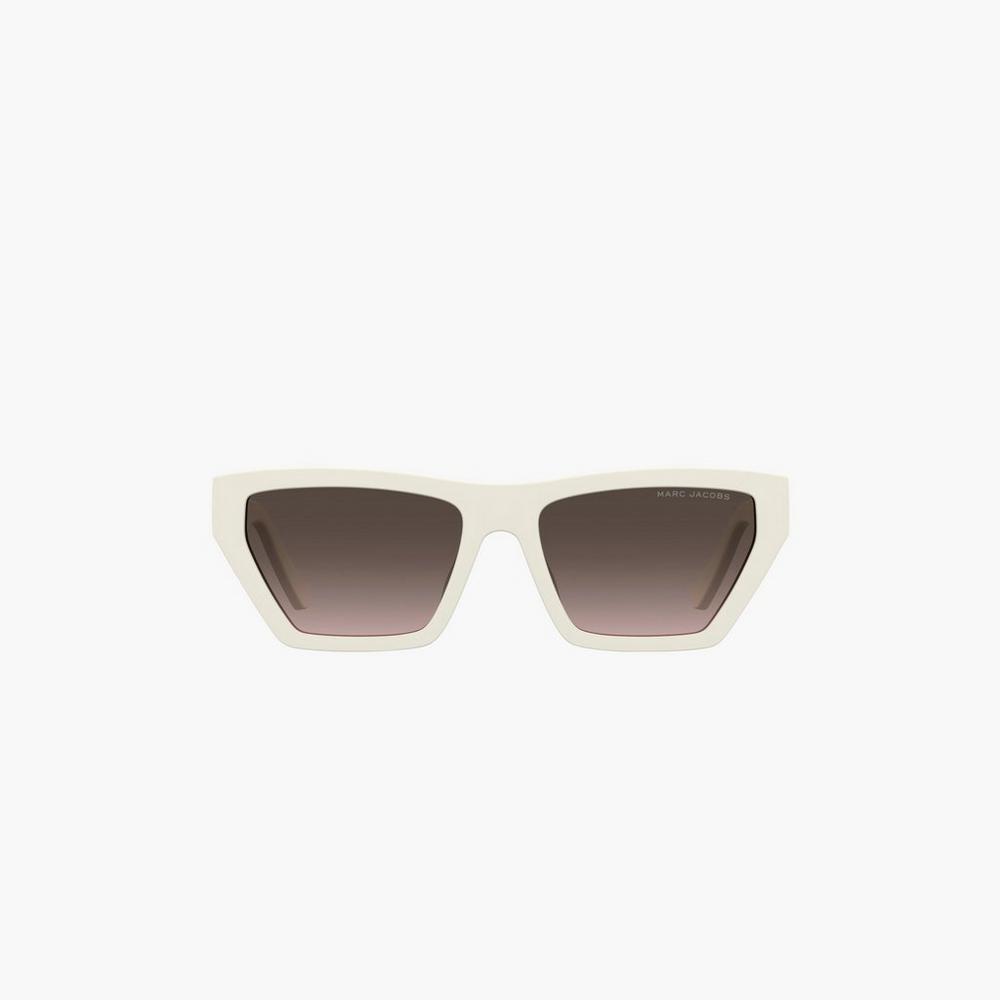 Gafas de Sol Marc Jacobs Cat Eye Mujer Ivory | GDXI-24657