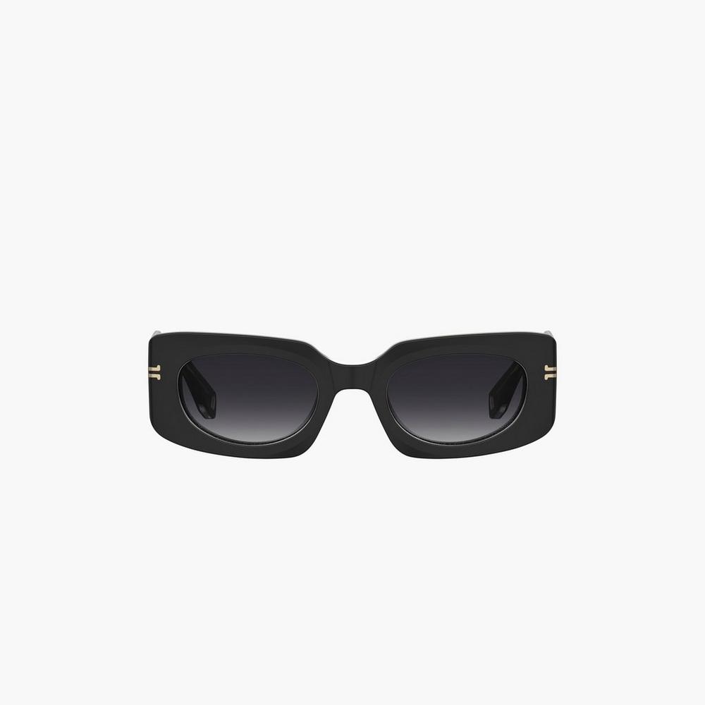 Gafas de Sol Marc Jacobs Icon Rectangular Mujer Negras | HZSU-04793