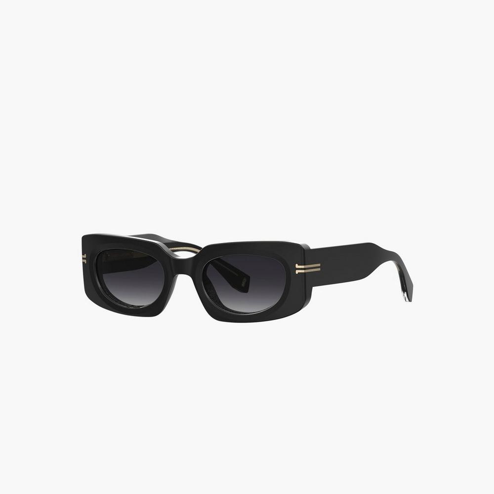 Gafas de Sol Marc Jacobs Icon Rectangular Mujer Negras | HZSU-04793