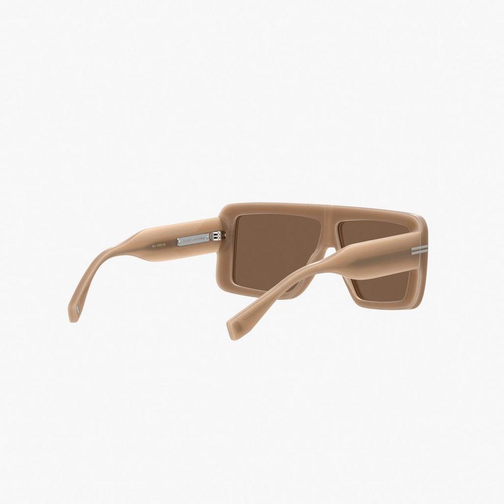 Gafas de Sol Marc Jacobs Icon Rectangular Mujer Marrones | SMIC-82491