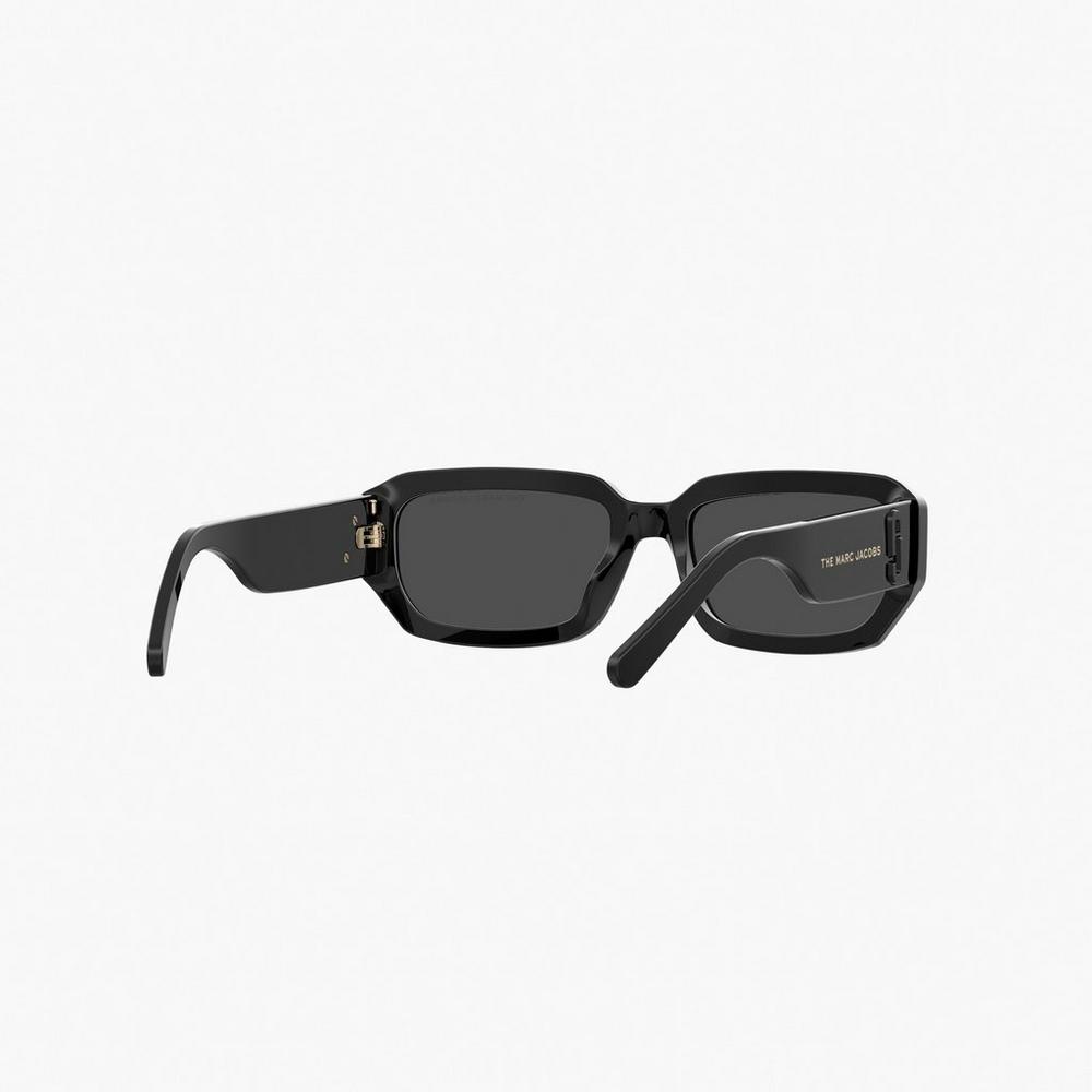 Gafas de Sol Marc Jacobs J Marc Rectangular Mujer Negras | BTJO-36420