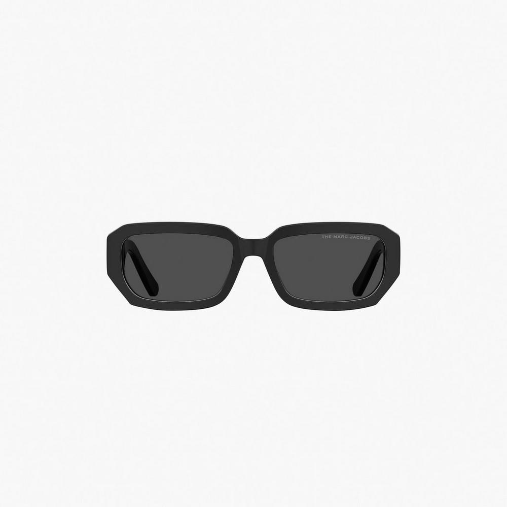 Gafas de Sol Marc Jacobs J Marc Rectangular Mujer Negras | BTJO-36420