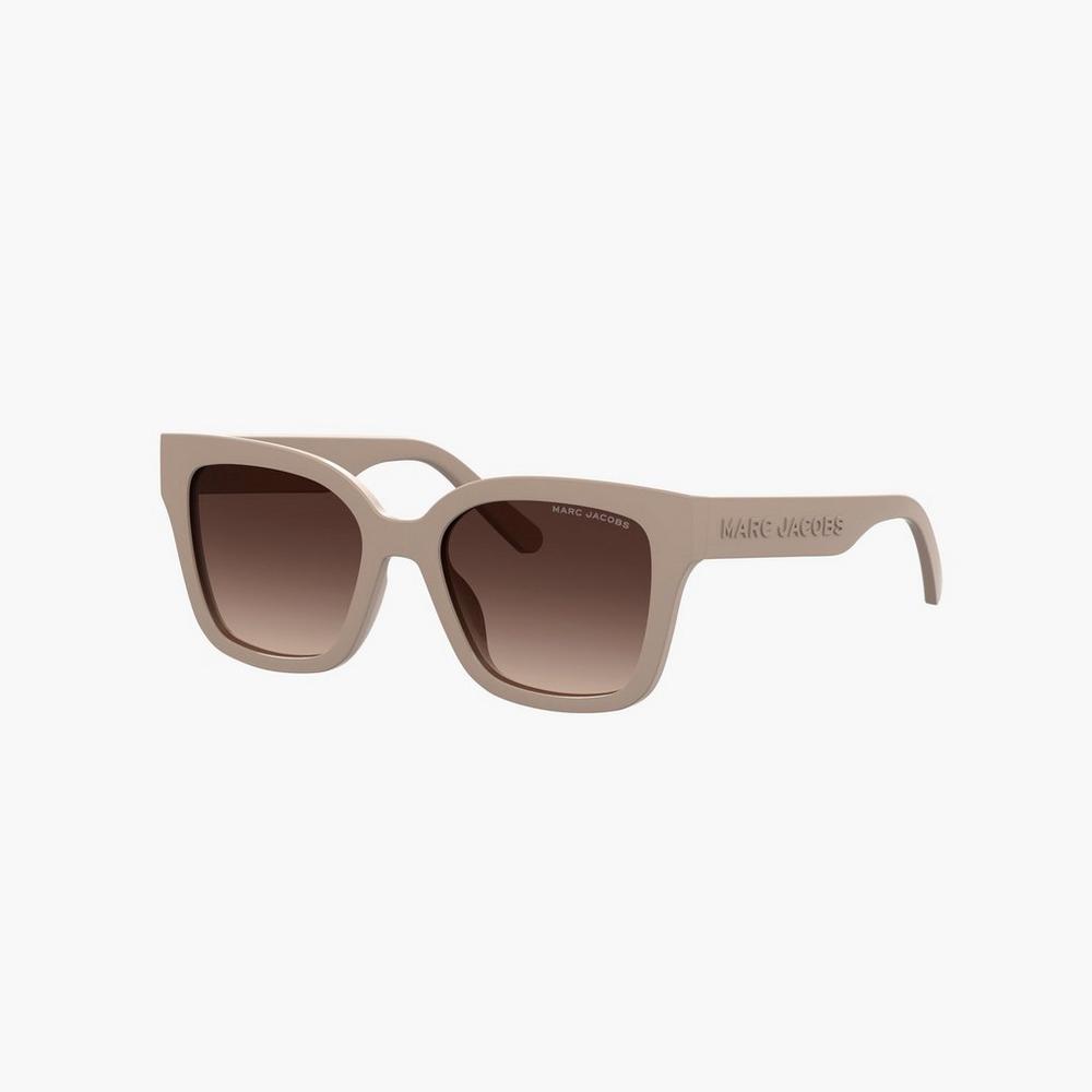 Gafas de Sol Marc Jacobs Square Mujer Beige | EFDO-01738