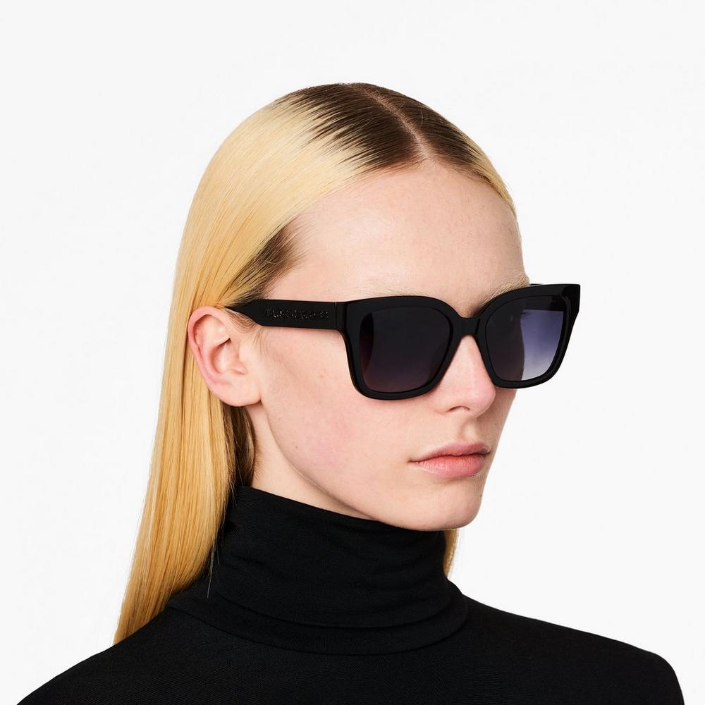 Gafas de Sol Marc Jacobs Square Mujer Negras | DWTC-14906