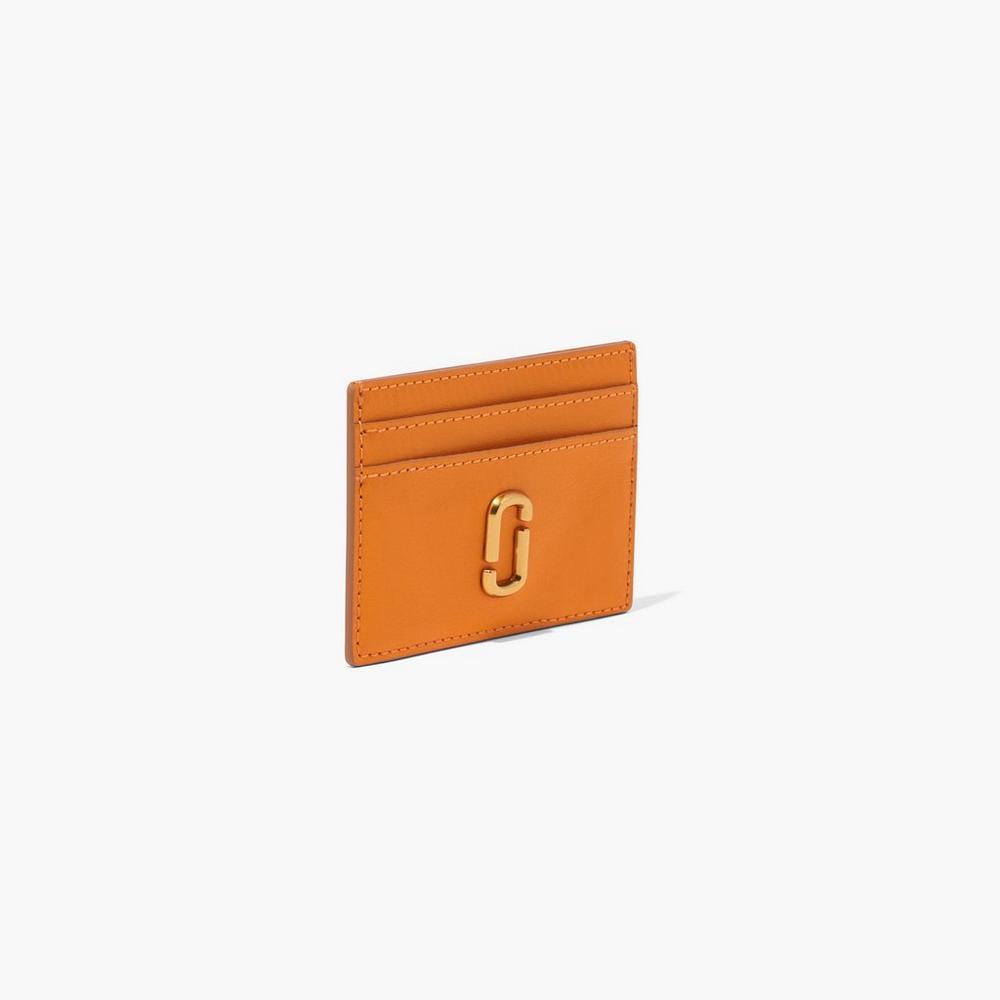 Porta Tarjetas Marc Jacobs J Marc Mujer Darkorange | HBKR-03497