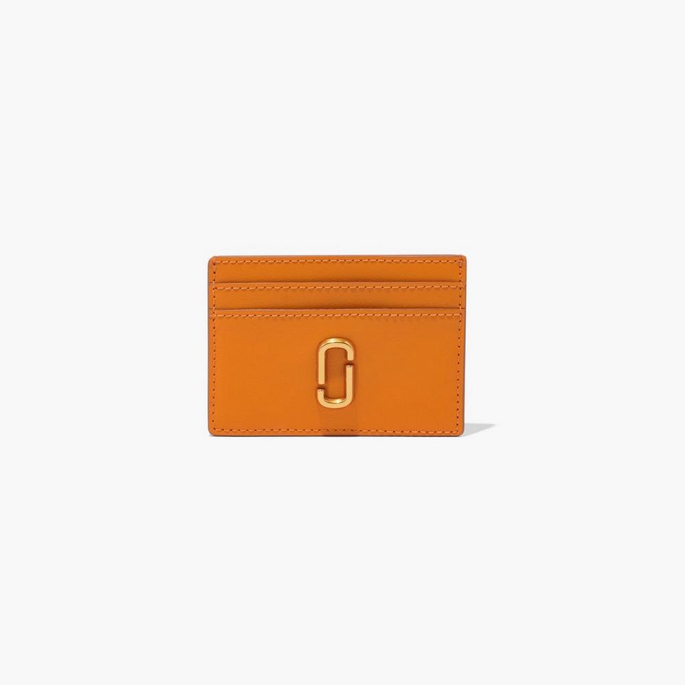 Porta Tarjetas Marc Jacobs J Marc Mujer Darkorange | HBKR-03497