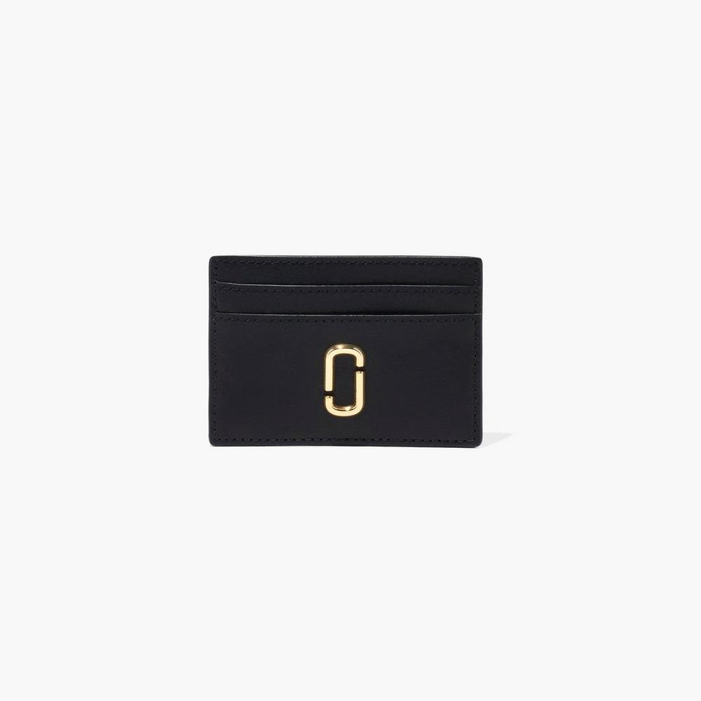 Porta Tarjetas Marc Jacobs J Marc Mujer Negras | MUSI-12304