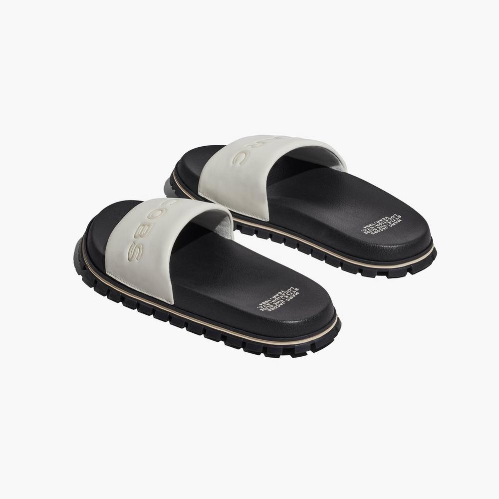 Slide Marc Jacobs The Mujer Blancas | KJBI-19320