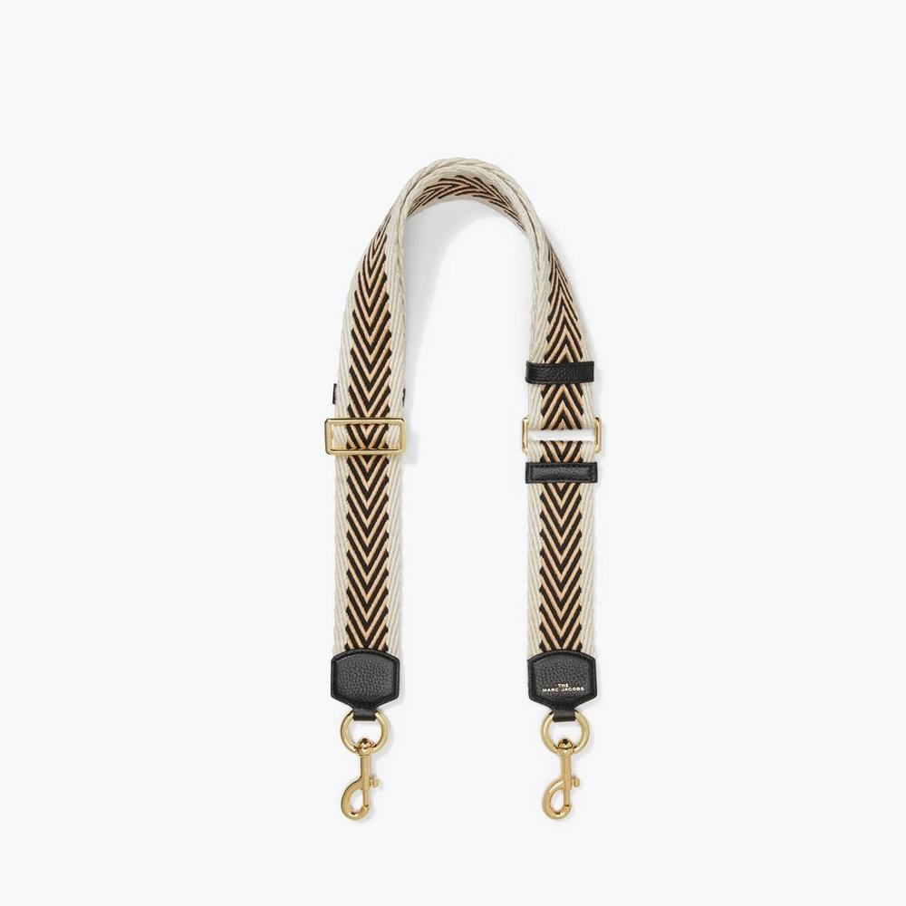 Strap Marc Jacobs Arrow Webbing Mujer Negras Multicolor | TZHA-78093