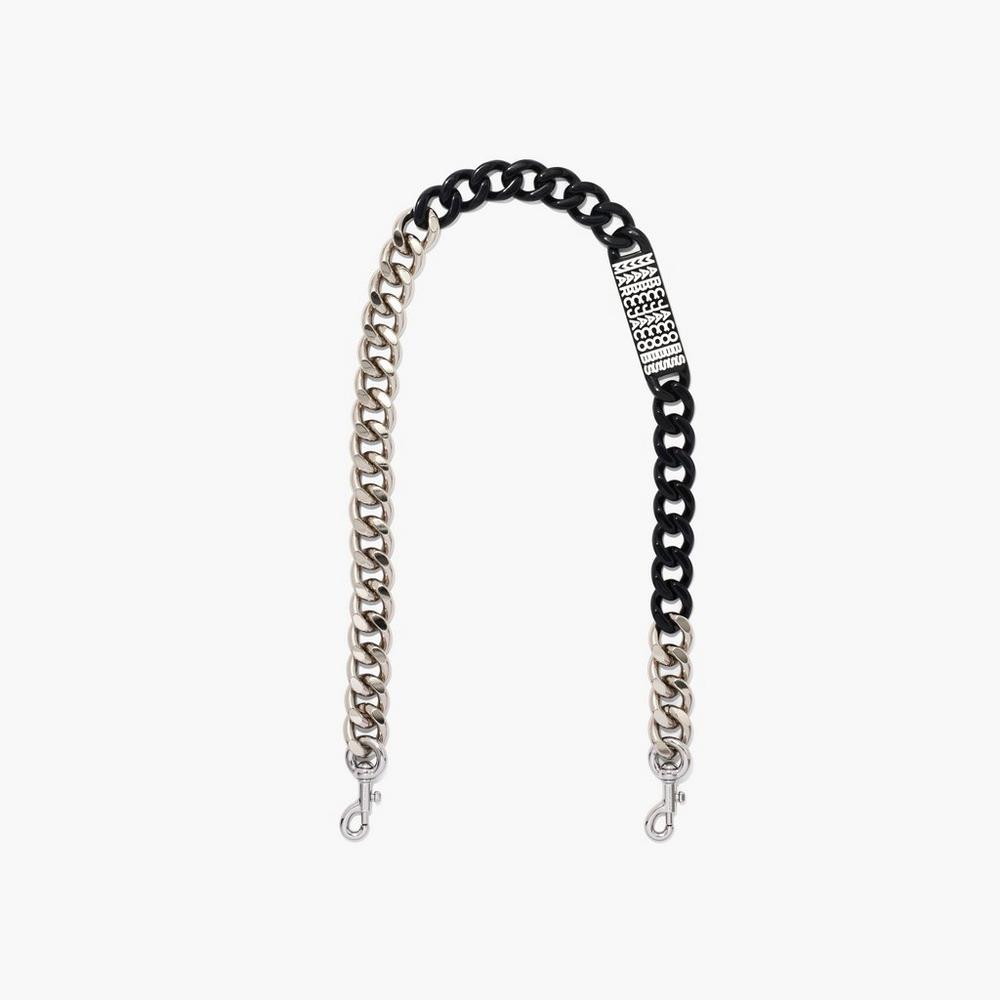 Strap Marc Jacobs Barcode Chain Shoulder Mujer Negras | SOCQ-76328