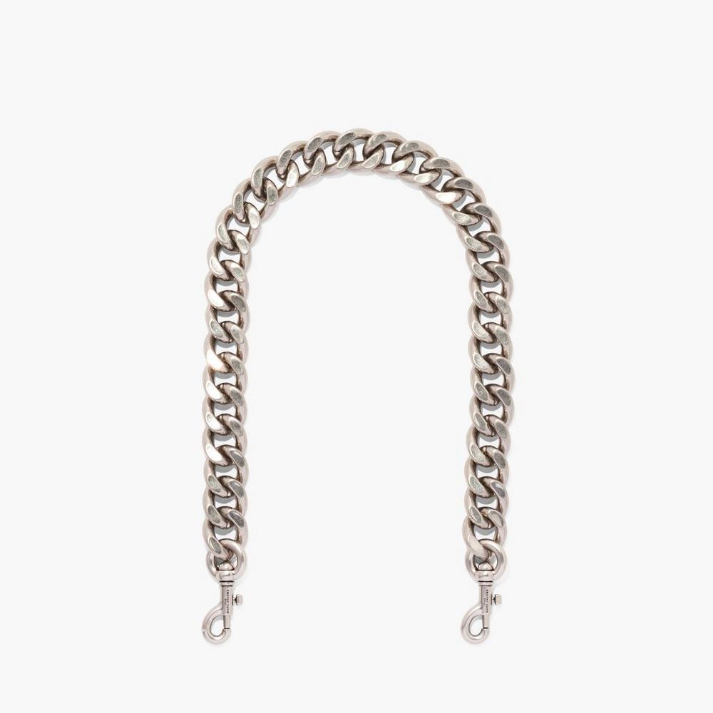 Strap Marc Jacobs Chainlink Shoulder Mujer Plateadas | WETV-53876