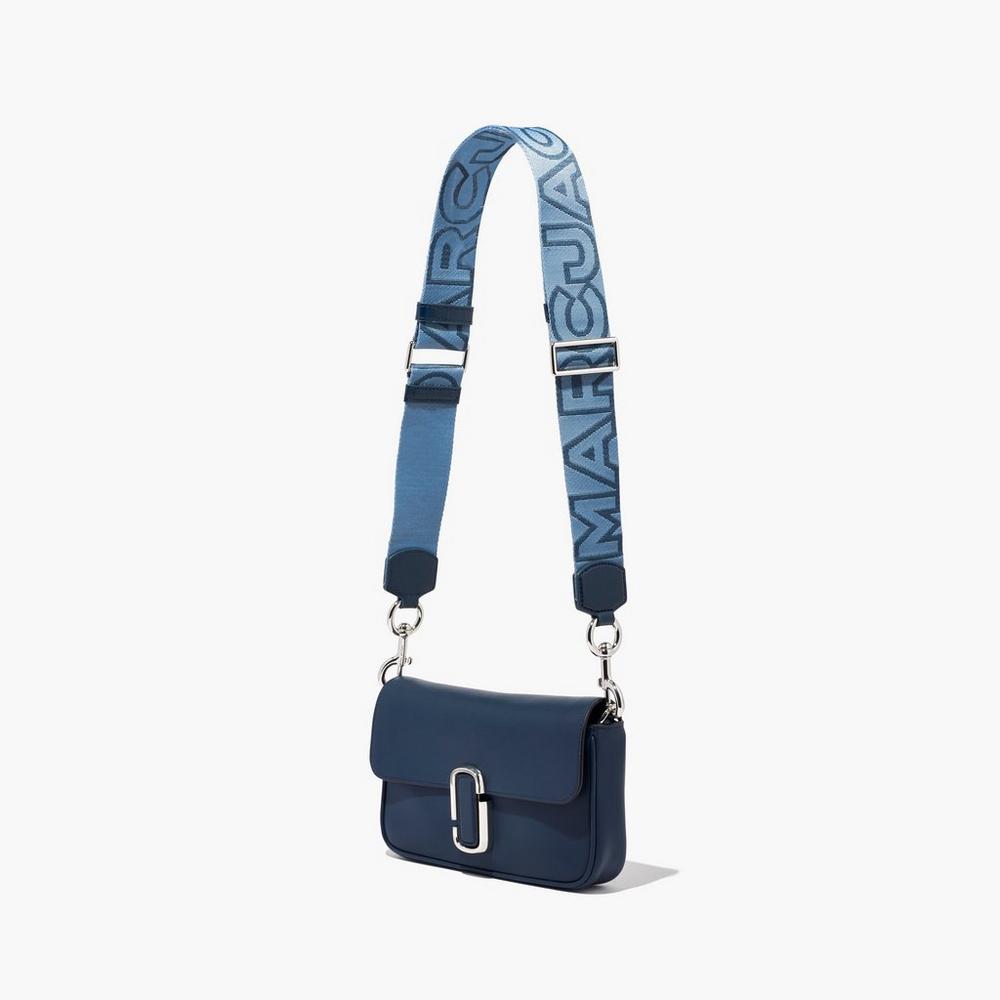 Strap Marc Jacobs Outline Logo Webbing Mujer Azules Multicolor | TXJD-45873