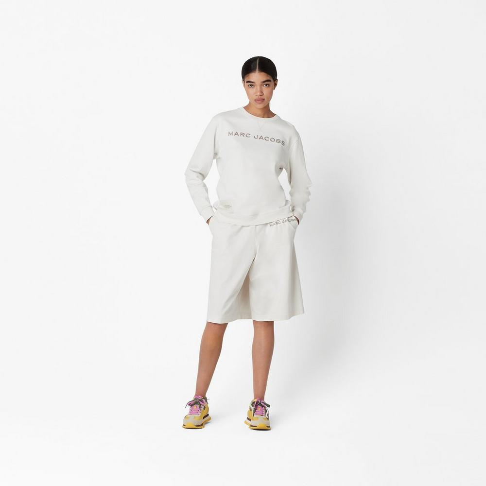 Suéteres Marc Jacobs Sweatshirt Mujer Blancas | DJAG-17803