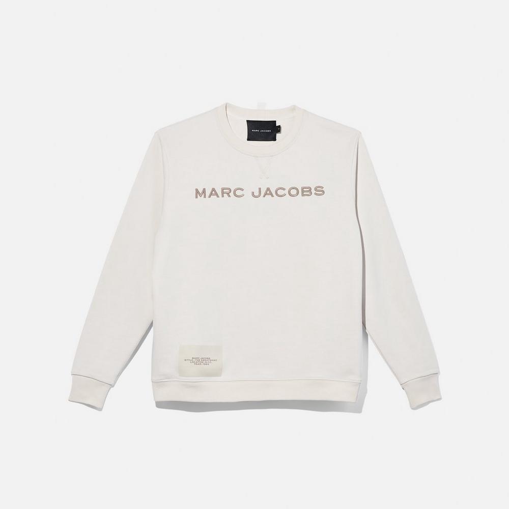 Suéteres Marc Jacobs Sweatshirt Mujer Blancas | DJAG-17803