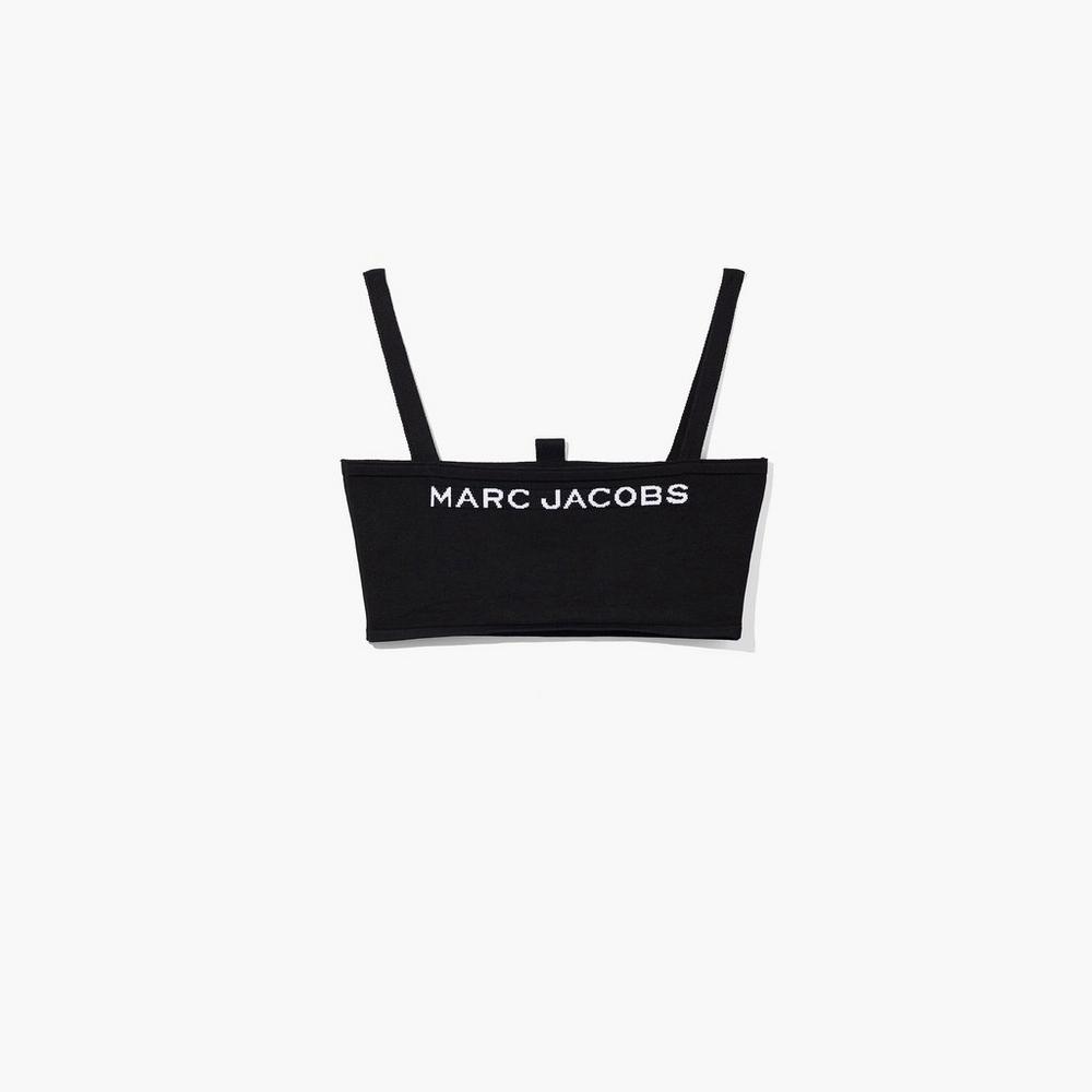 Tops Marc Jacobs Bandeau Mujer Negras | HMWC-47298