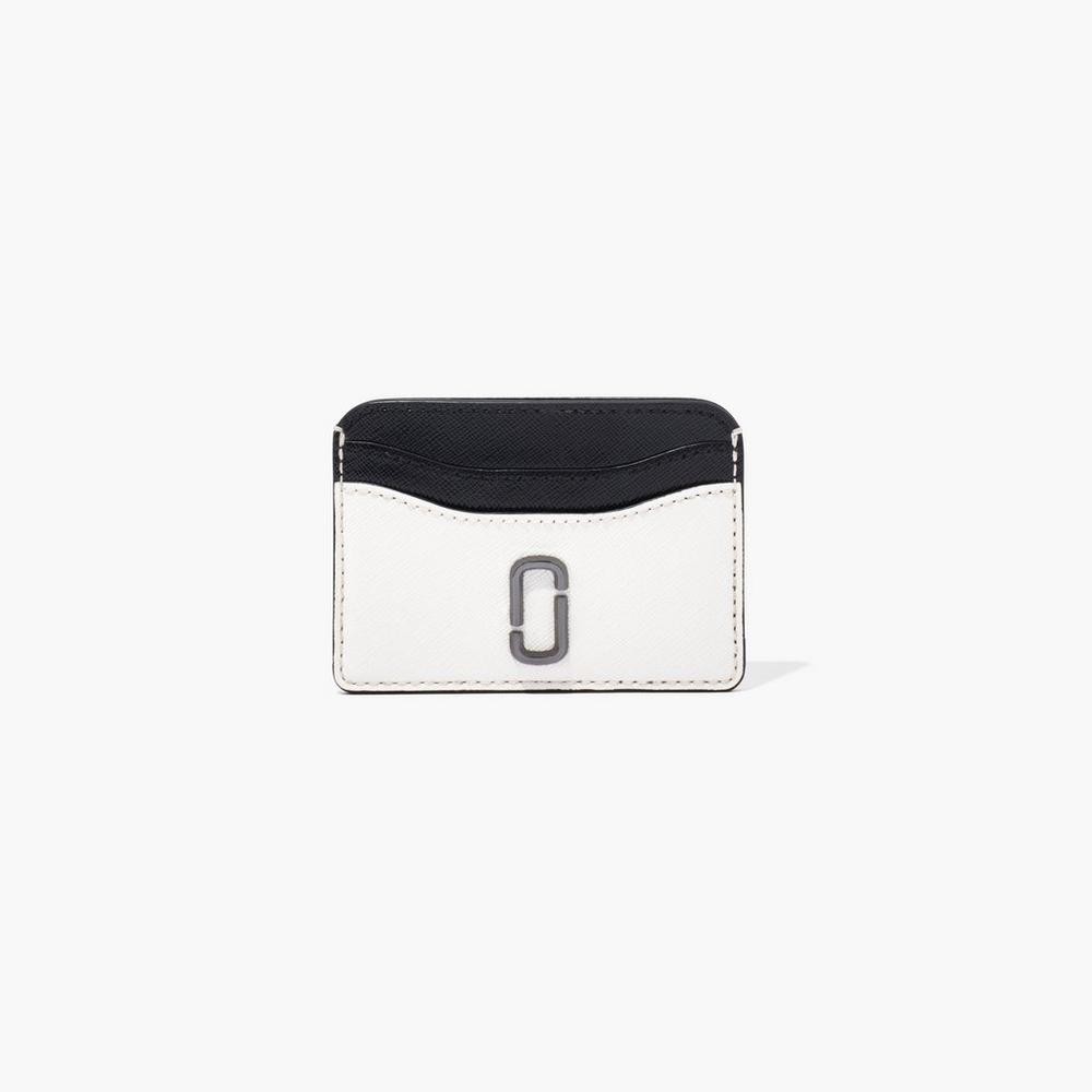 Bolsa Snapshot Marc Jacobs Card Case Mujer Negras Blancas | RBGP-59167