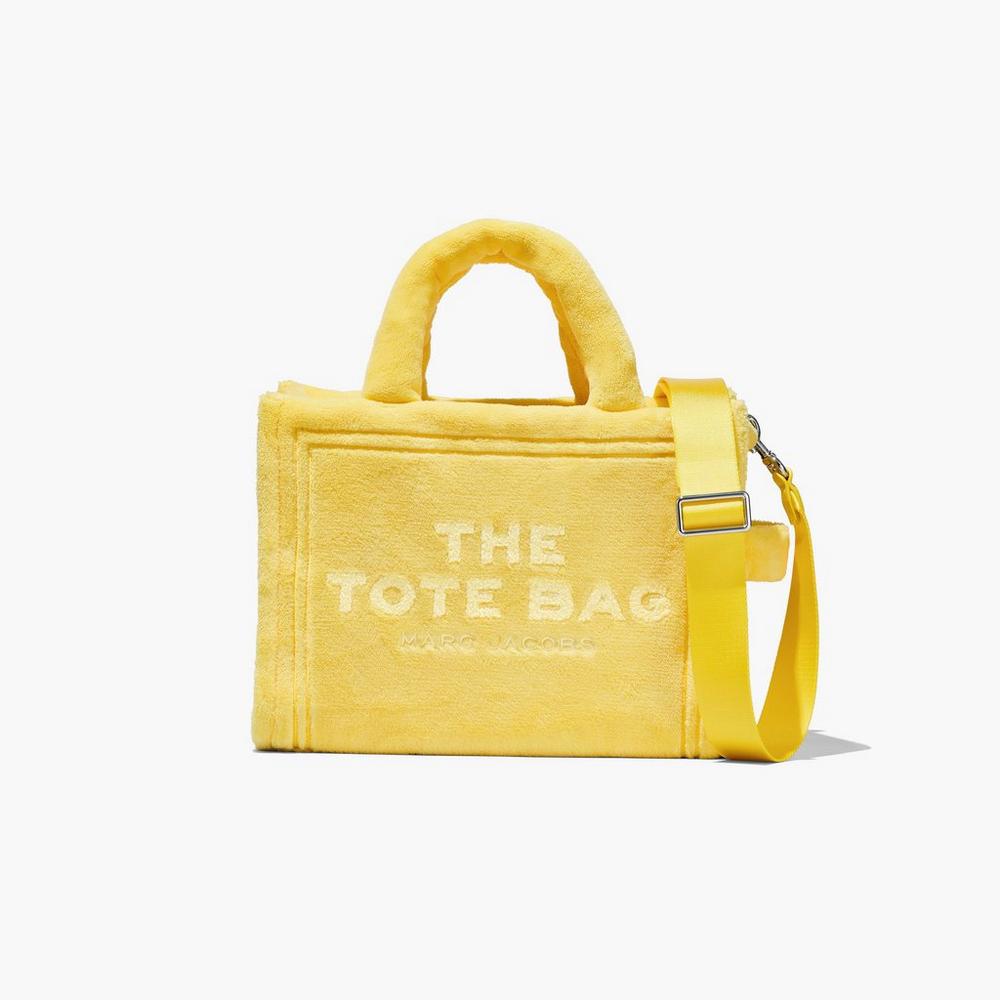 Bolso Tote Marc Jacobs Terry Medium Mujer Amarillo | AIVB-49783