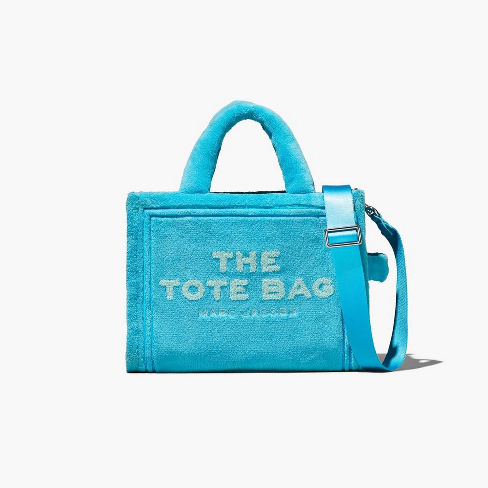 Bolso Tote Marc Jacobs Terry Medium Mujer Darkturquoise | DUZQ-46718