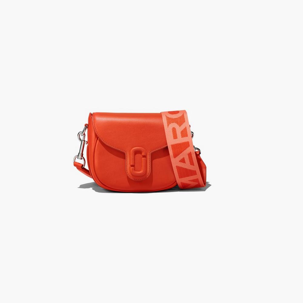 Bolsos Cruzados Marc Jacobs J Marc Small Mujer Naranjas | IUAF-95316