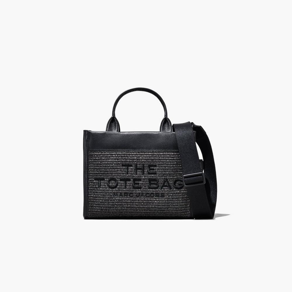 Bolsos Cruzados Marc Jacobs Woven DTM Mini Mujer Negras | WJCE-23680