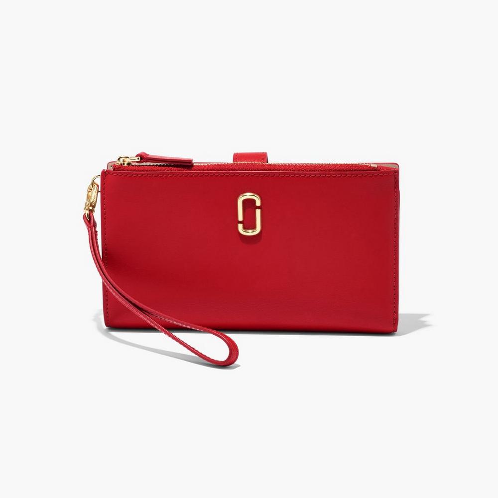 Carteras Grandes Marc Jacobs J Marc Phone Wristlet Mujer Rojas | ZLUY-59143