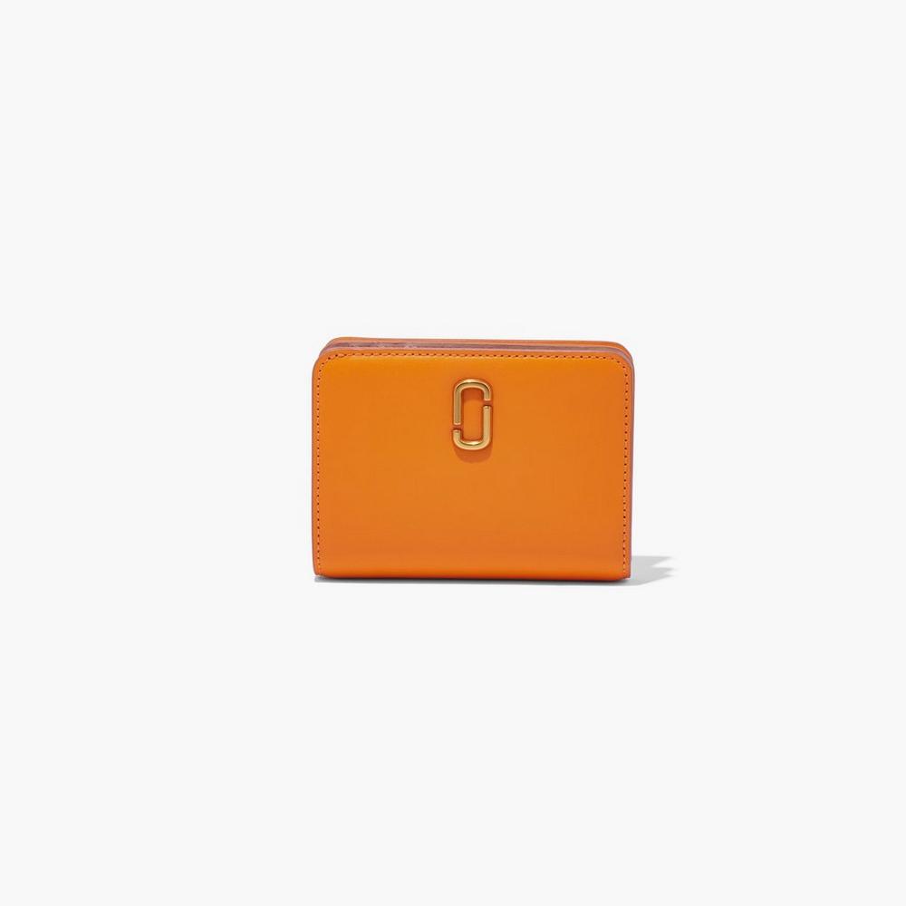 Carteras Pequeñas Marc Jacobs J Marc Mini Compact Mujer Darkorange | KIUV-04928