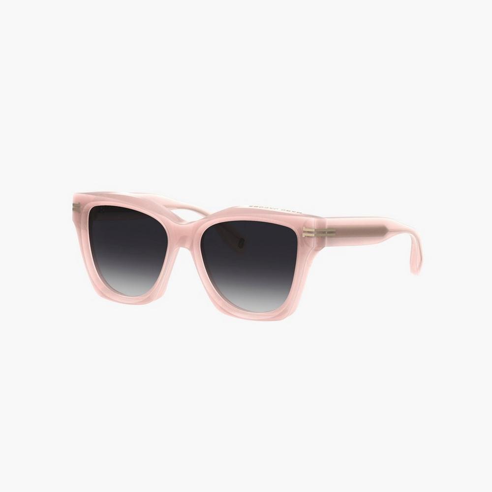 Gafas de Sol Marc Jacobs Icon Edge Oversized Square Mujer Rosas | DAUO-74198