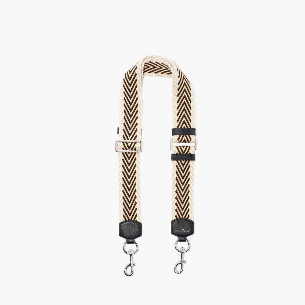 Strap Marc Jacobs Arrow Webbing Mujer Negras Multicolor | HCQM-40812